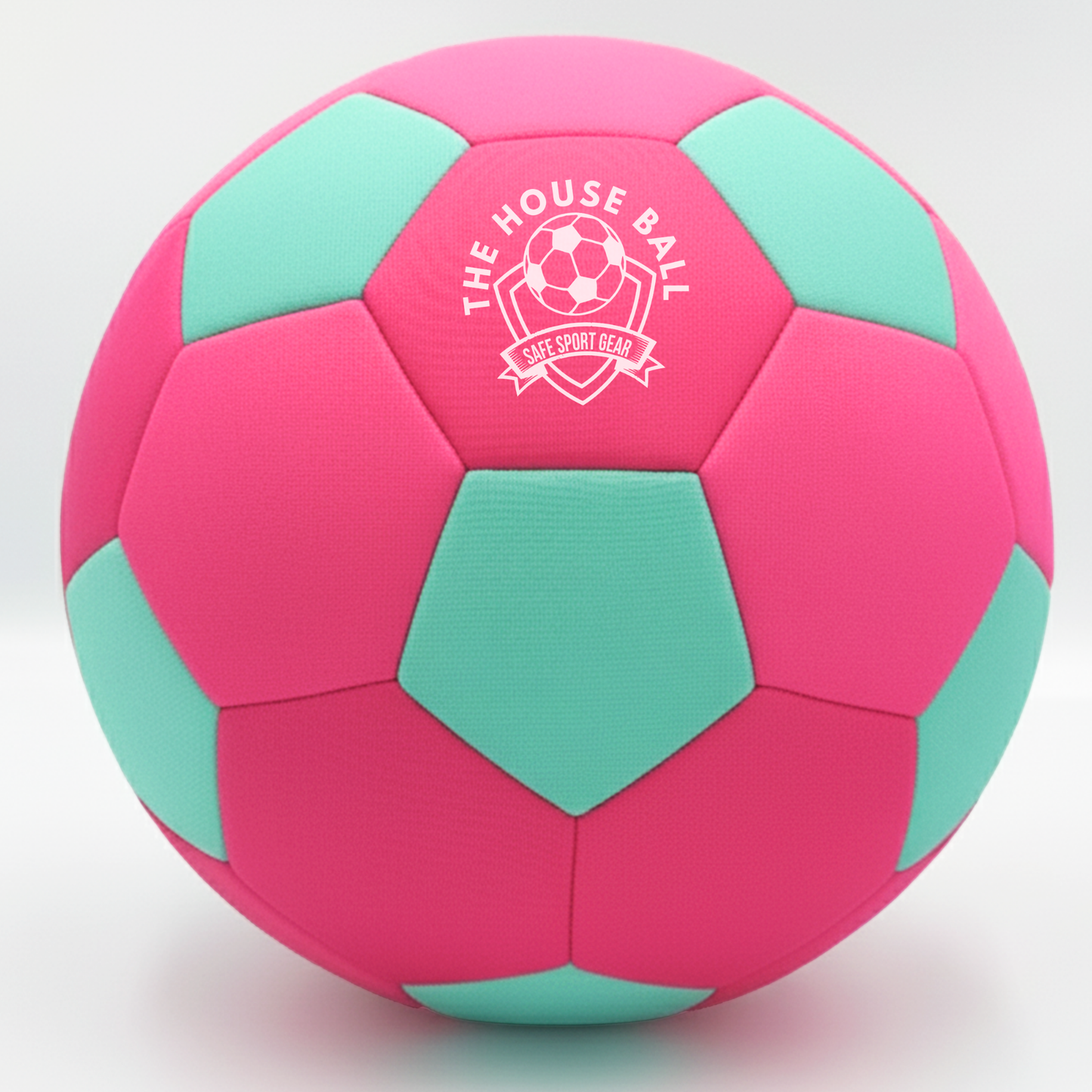 The Pink House Ball - The Original Soft and Safe Soccer Ball Size 4