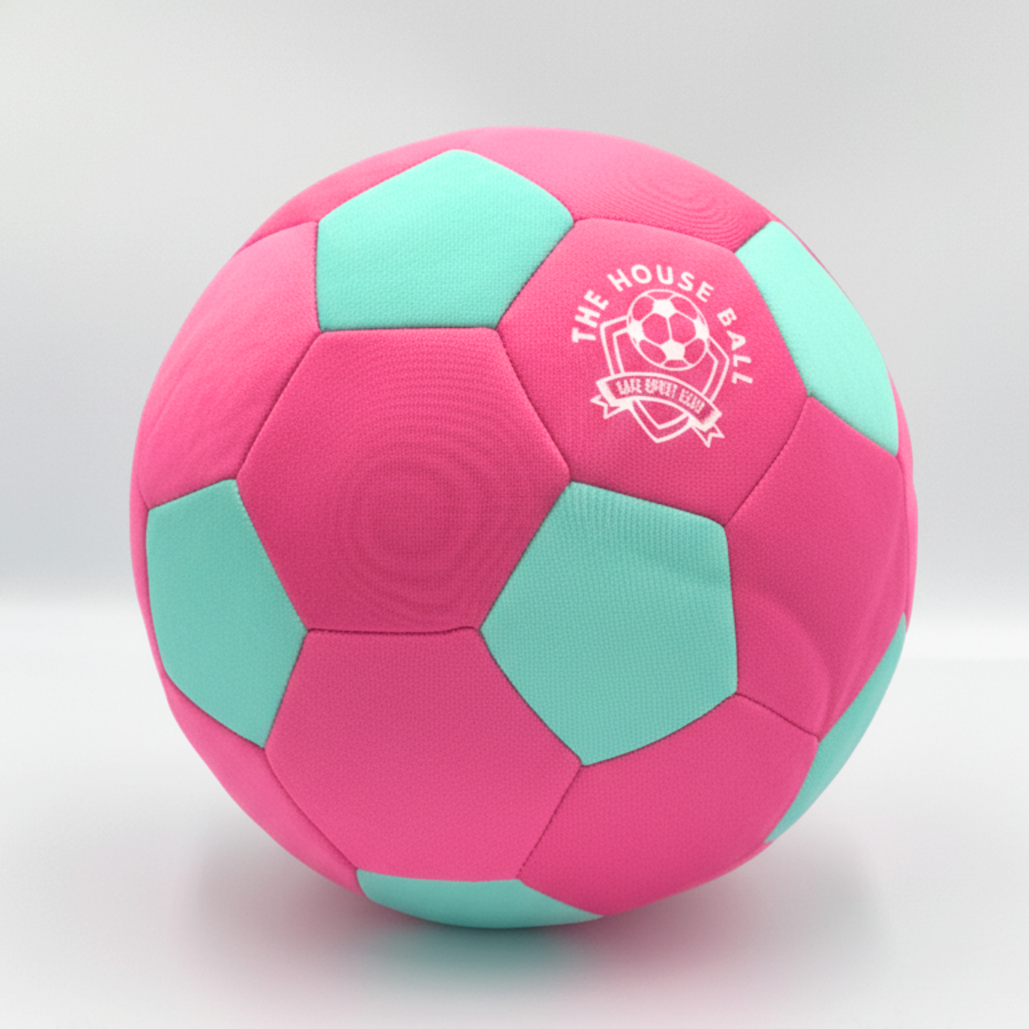 The Pink House Ball - The Original Soft and Safe Soccer Ball Size 4