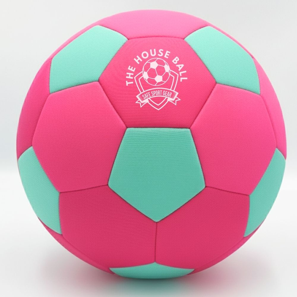 The Pink House Ball with 'Safe Sport Gear' logo on a white background