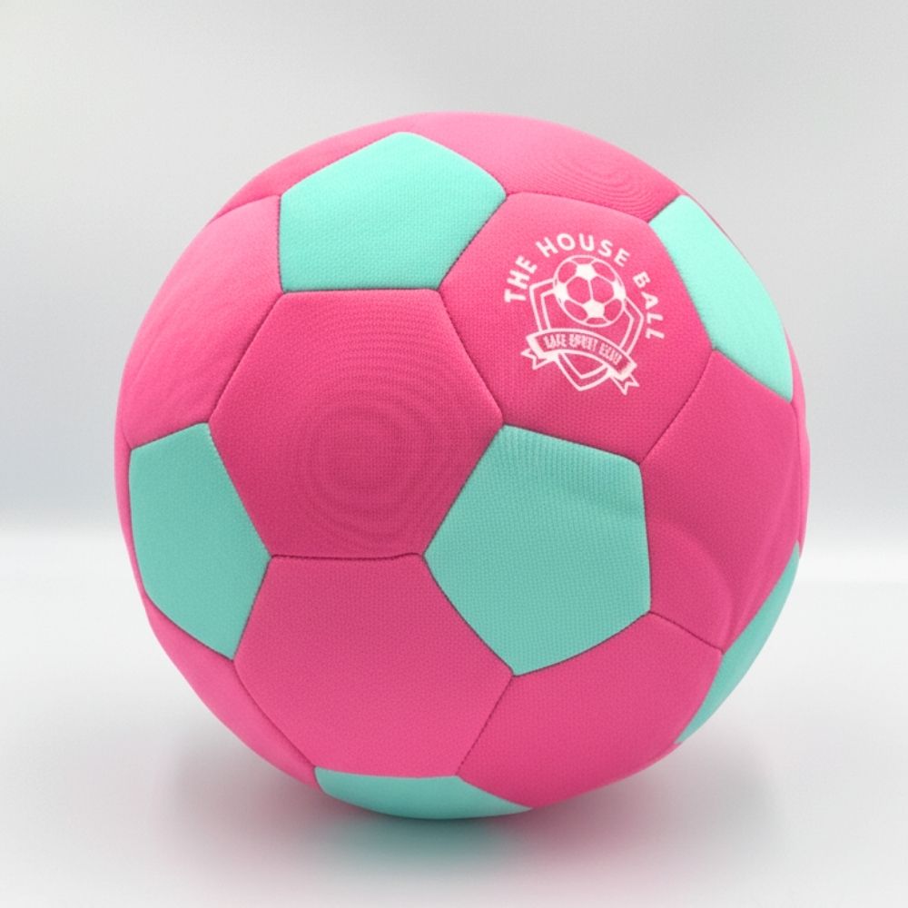 The Pink House Ball with 'Safe Sport Gear' logo on a light gray background