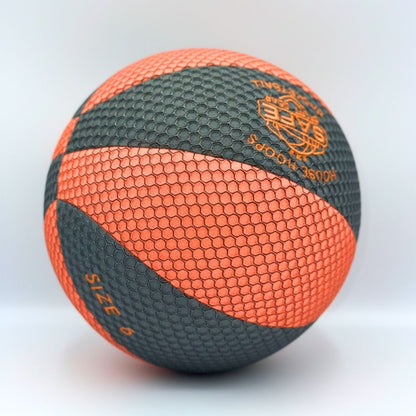HouseHoops Basketball with Safe Sport Gear logo on a white background