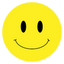 Happy smiley face emoji.