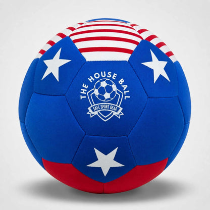 The House Ball - USA with Safe Sport Gear logo on a light gray background
