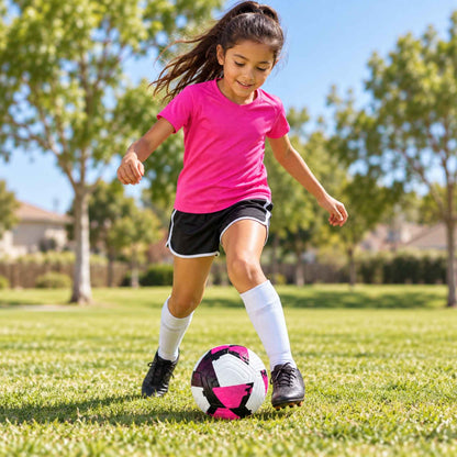 Pace Raptor Size 4 Soccer Ball - Purple