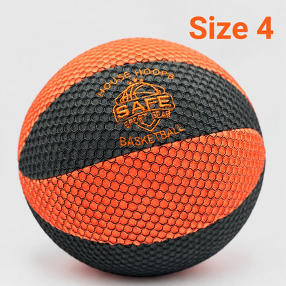 HouseHoops Basketball - Size 4 - Soft Indoor Basketball with Realistic Feel and Bounce